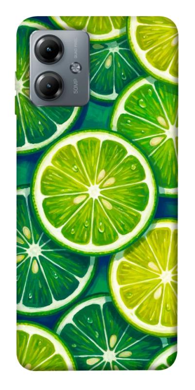 Чехол itsPrint Juicy lime для Motorola Moto G14, еда, купить оптом с доставкой