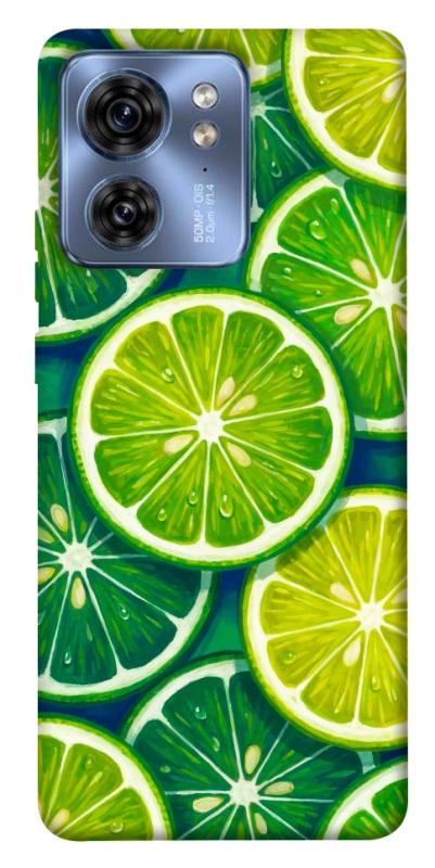 Чехол itsPrint Juicy lime для Motorola Edge 40, еда, купить оптом с доставкой