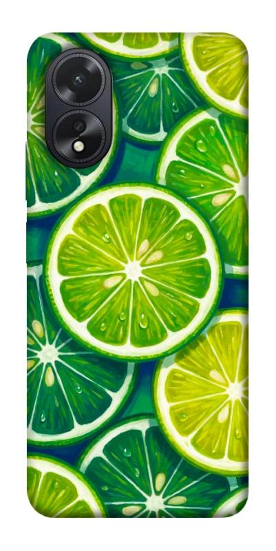 Чехол itsPrint Juicy lime для Oppo A38, еда, купить оптом с доставкой