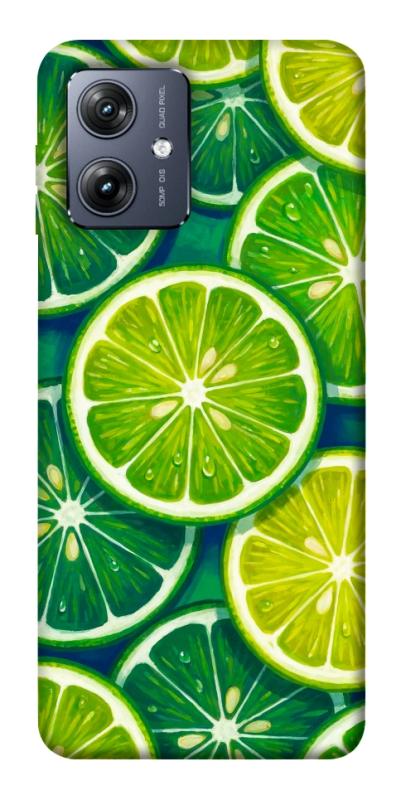 Чехол itsPrint Juicy lime для Motorola Moto G54, еда, купить оптом с доставкой