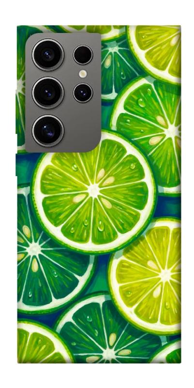 Чехол itsPrint Juicy lime для Samsung Galaxy S24 Ultra, еда, купить оптом с доставкой