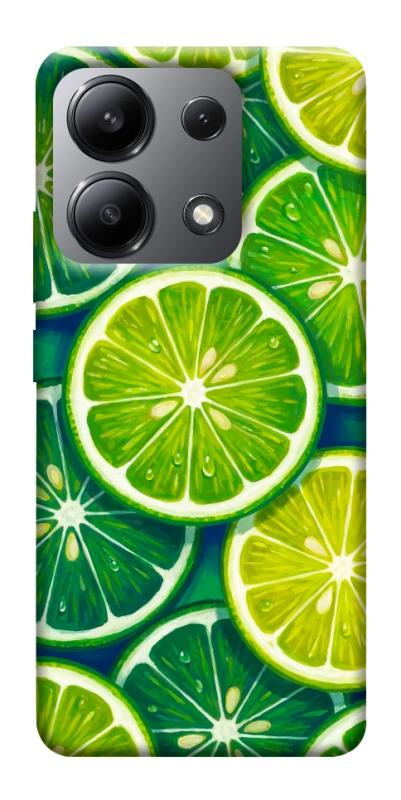 Чехол itsPrint Juicy lime для Xiaomi Redmi Note 13 4G, еда, купить оптом с доставкой