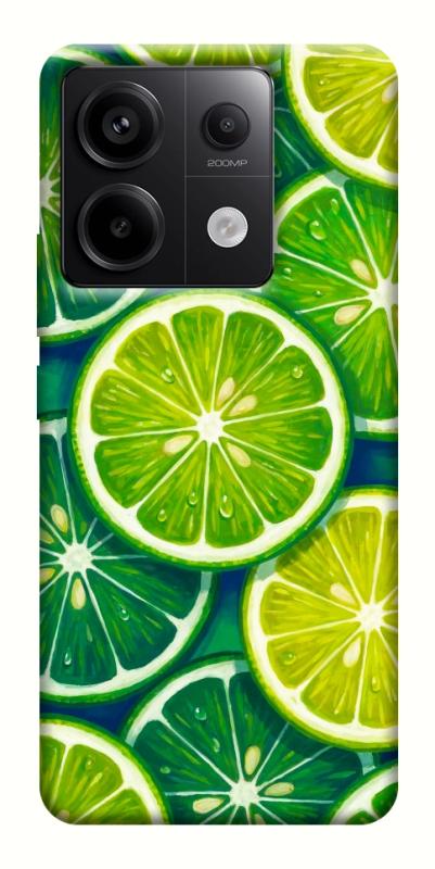 Чехол itsPrint Juicy lime для Xiaomi Redmi Note 13 Pro 4G, еда, купить оптом с доставкой