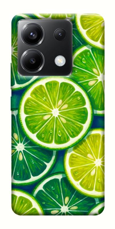 Чехол itsPrint Juicy lime для Xiaomi Poco X6, еда, купить оптом с доставкой