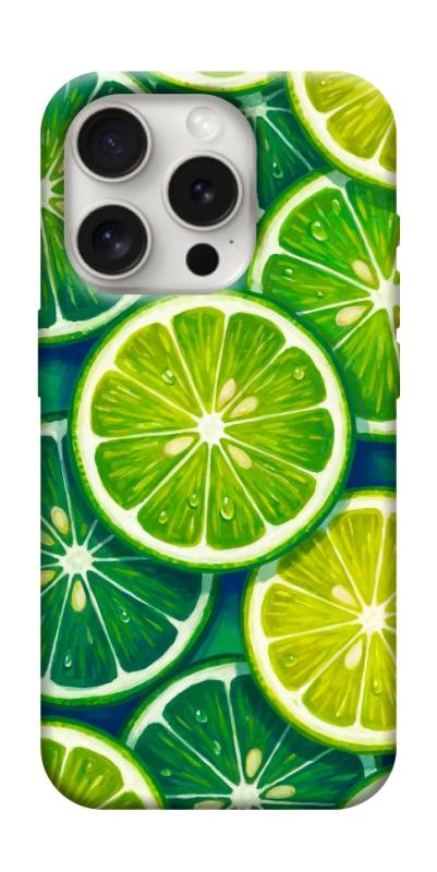 Чехол itsPrint Juicy lime для Apple iPhone 16 Pro Max (6.9"), еда, купить оптом с доставкой
