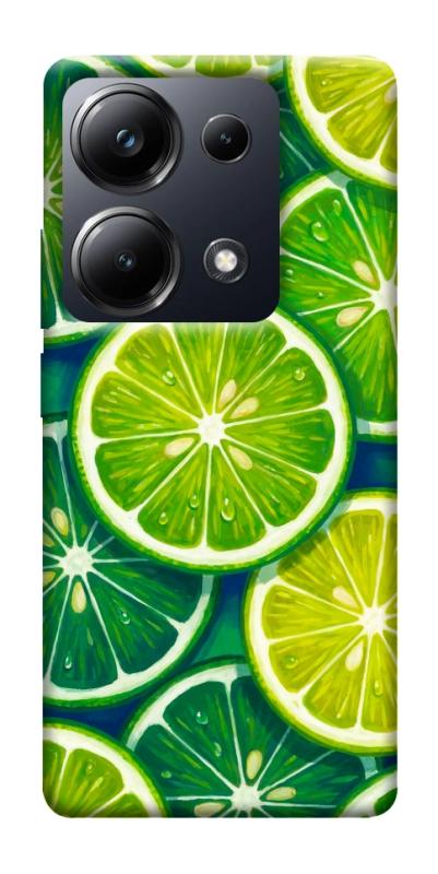 Чехол itsPrint Juicy lime для Xiaomi Redmi 13 4G / Poco M6 4G, еда, купить оптом с доставкой