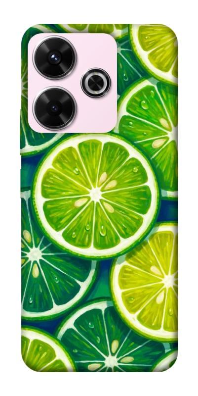Чехол itsPrint Juicy lime для Xiaomi Redmi 13 4G / Poco M6 4G, еда, купить оптом с доставкой