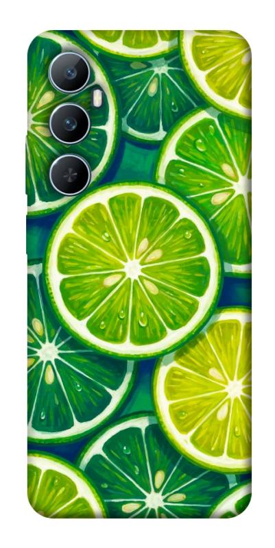 Чехол itsPrint Juicy lime для Realme C65 4G, еда, купить оптом с доставкой