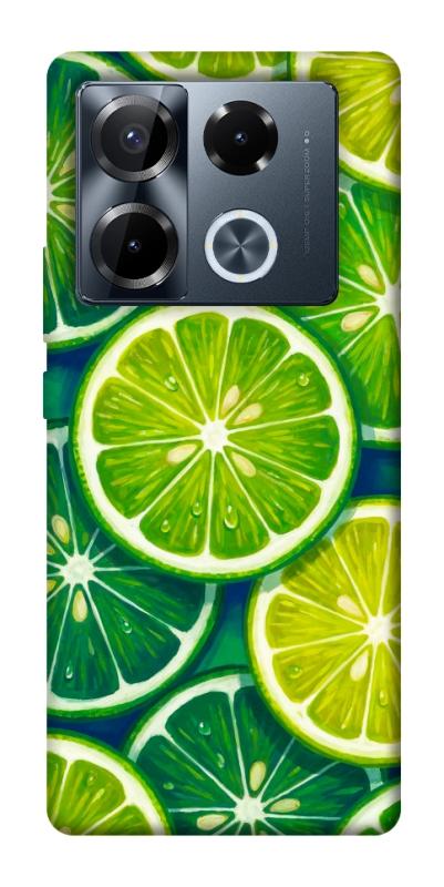 Чехол itsPrint Juicy lime для Infinix Note 40 Pro 4G, еда, купить оптом с доставкой