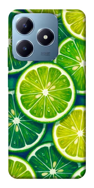 Чехол itsPrint Juicy lime для Realme C63 4G, еда, купить оптом с доставкой