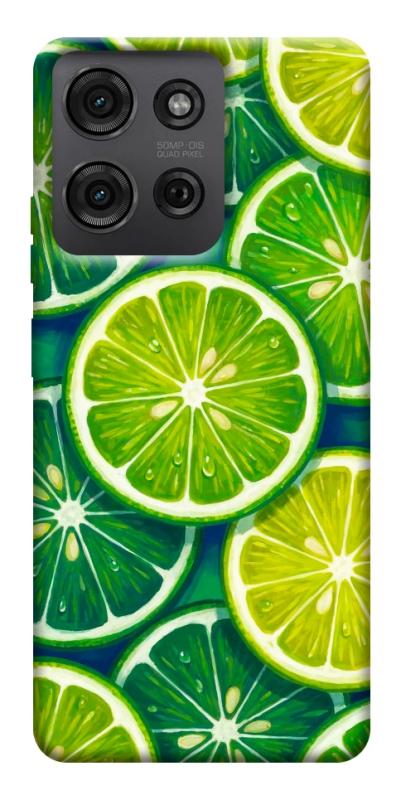 Чехол itsPrint Juicy lime для Motorola Moto G75 5G, еда, купить оптом с доставкой
