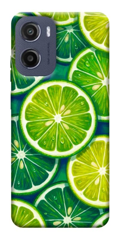 Чехол itsPrint Juicy lime для Motorola Moto G05, еда, купить оптом с доставкой