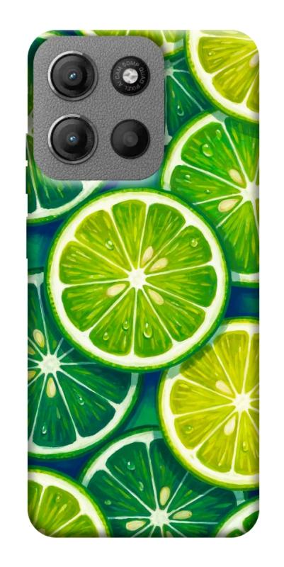 Чехол itsPrint Juicy lime для Motorola Moto G15 4G, еда, купить оптом с доставкой