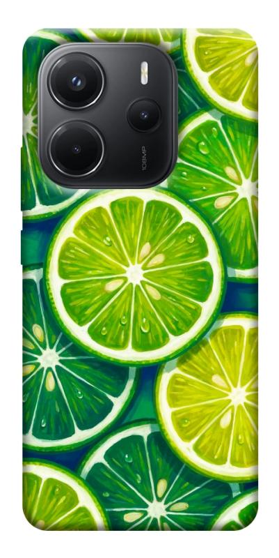 Чехол itsPrint Juicy lime для Xiaomi Redmi Note 14 4G (Europe version), еда, купить оптом с доставкой