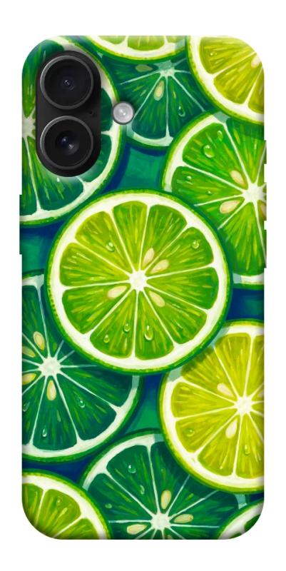 Чехол itsPrint Juicy lime для Apple iPhone 17 (6.3"), еда, купить оптом с доставкой