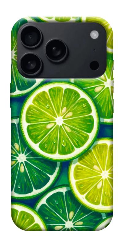Чехол itsPrint Juicy lime для Apple iPhone 17 Pro (6.3"), еда, купить оптом с доставкой