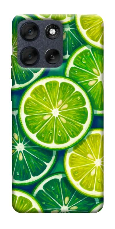 Чехол itsPrint Juicy lime для Motorola Moto G56 5G, еда, купить оптом с доставкой