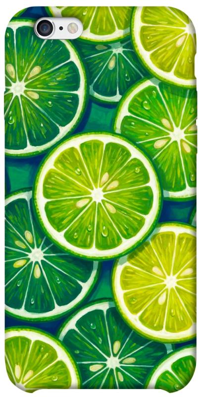 Чехол itsPrint Juicy lime для Apple iPhone 6/6s (4.7"), еда, купить оптом с доставкой