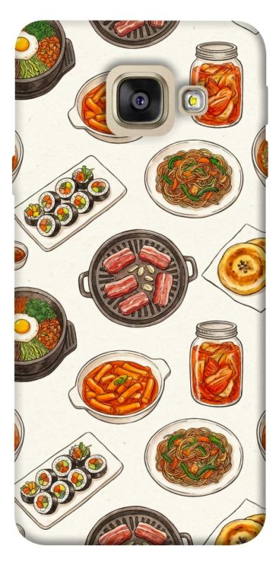 Чехол itsPrint Korean food для Samsung A520 Galaxy A5 (2017), еда, купить оптом с доставкой