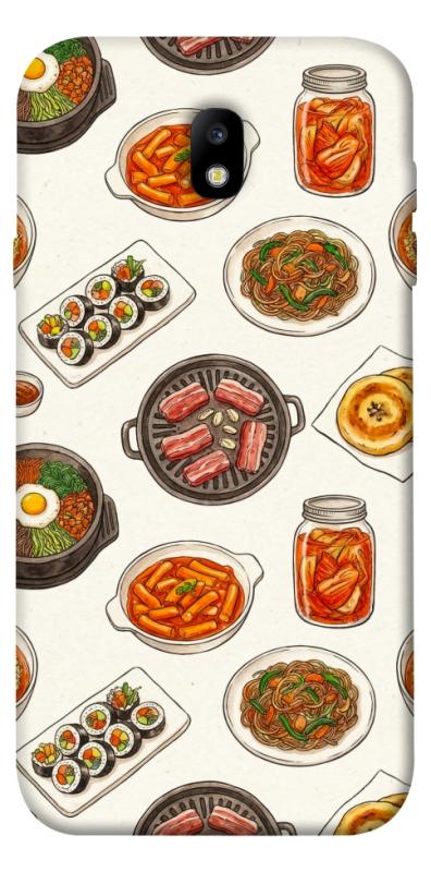 Чехол itsPrint Korean food для Samsung J730 Galaxy J7 (2017), еда, купить оптом с доставкой