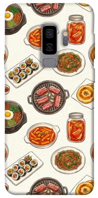 Чехол itsPrint Korean food для Samsung Galaxy S9+, еда, купить оптом с доставкой
