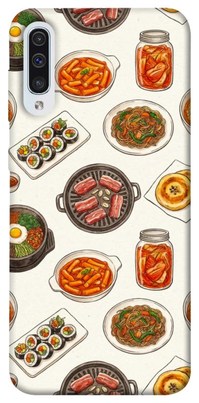 Чехол itsPrint Korean food для Samsung Galaxy A50 (A505F) / A50s / A30s, еда, купить оптом с доставкой