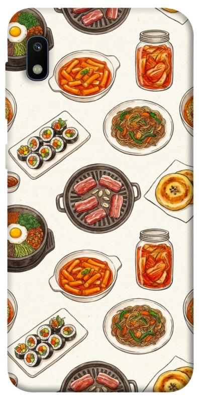 Чехол itsPrint Korean food для Samsung Galaxy A10 (A105F), еда, купить оптом с доставкой