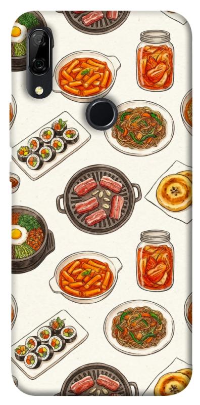 Чехол itsPrint Korean food для Huawei P Smart Z, еда, купить оптом с доставкой