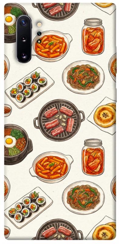 Чехол itsPrint Korean food для Samsung Galaxy Note 10 Plus, еда, купить оптом с доставкой