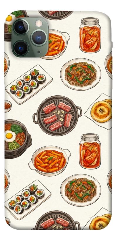 Чехол itsPrint Korean food для Apple iPhone 11 Pro Max (6.5"), еда, купить оптом с доставкой