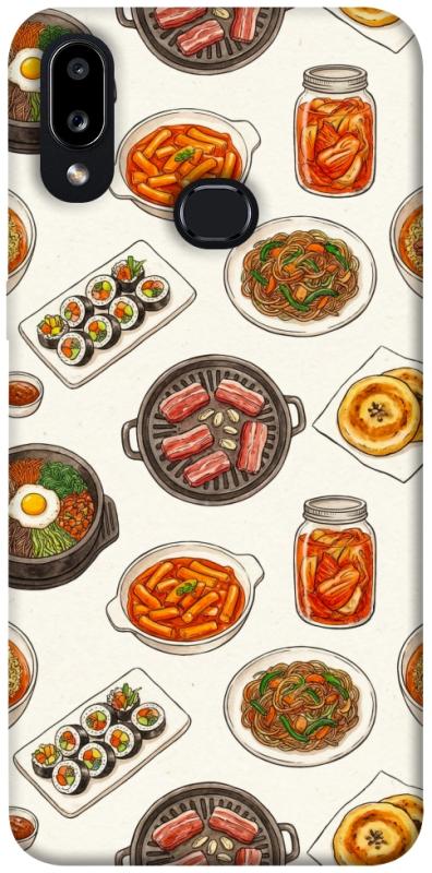 Чехол itsPrint Korean food для Samsung Galaxy A10s, еда, купить оптом с доставкой