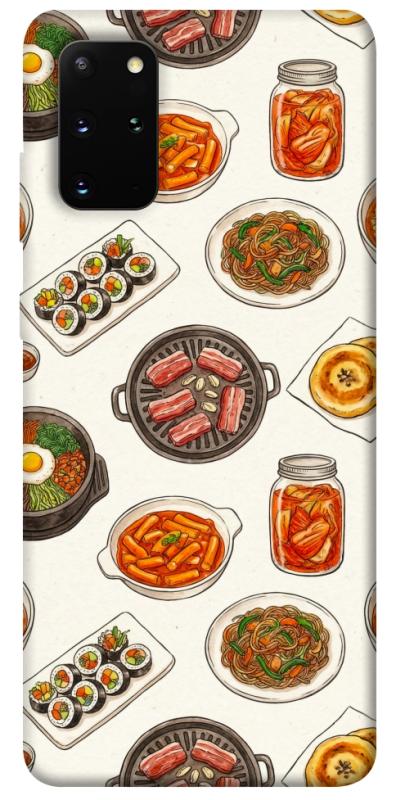 Чехол itsPrint Korean food для Samsung Galaxy S20+, еда, купить оптом с доставкой
