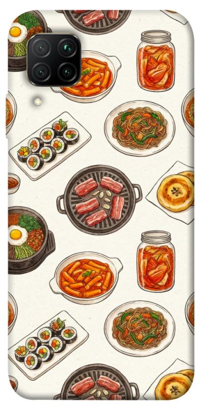 Чехол itsPrint Korean food для Huawei P40 Lite, еда, купить оптом с доставкой