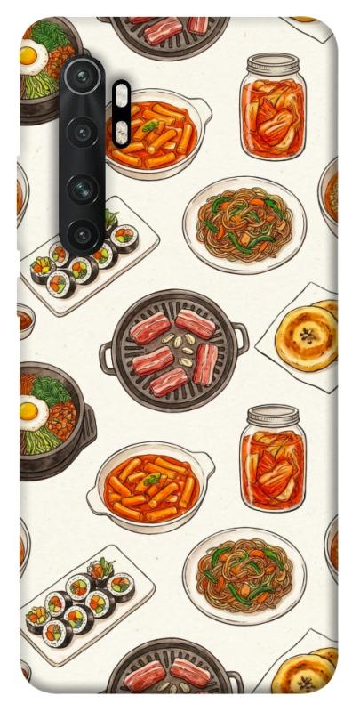 Чехол itsPrint Korean food для Xiaomi Mi Note 10 Lite, еда, купить оптом с доставкой