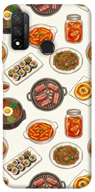 Чохол itsPrint Korean food для Huawei P Smart (2020), їжа, купити оптом з доставкою