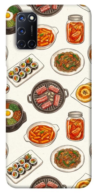 Чехол itsPrint Korean food для Oppo A52 / A72 / A92, еда, купить оптом с доставкой