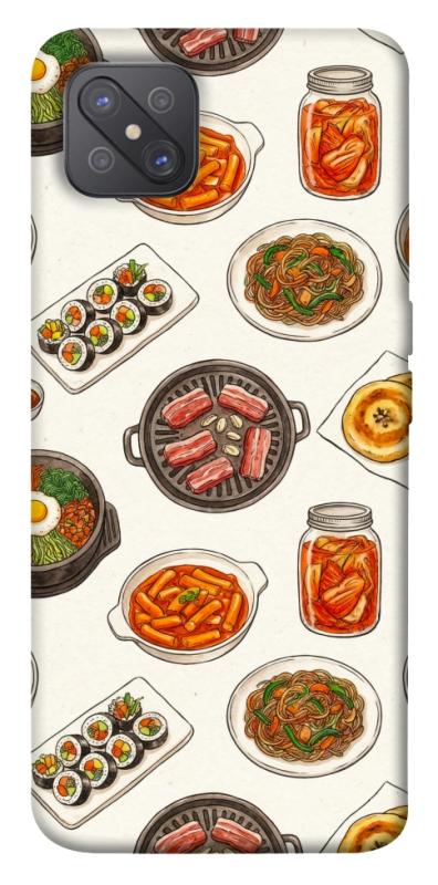 Чехол itsPrint Korean food для Oppo A92s, еда, купить оптом с доставкой