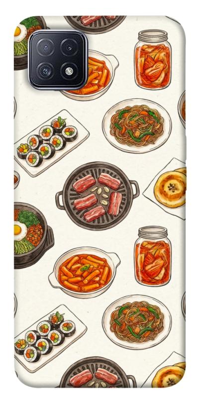 Чехол itsPrint Korean food для Oppo A73, еда, купить оптом с доставкой