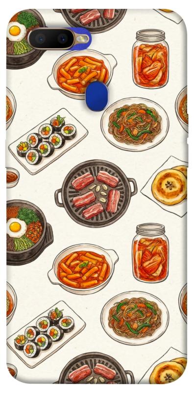 Чехол itsPrint Korean food для Oppo A5s / Oppo A12, еда, купить оптом с доставкой