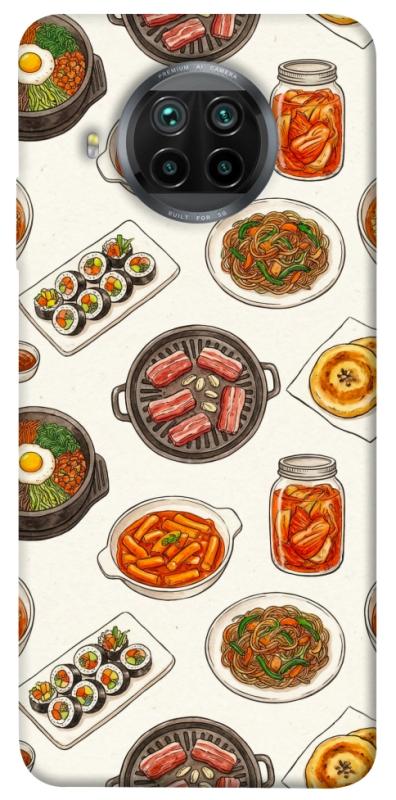 Чехол itsPrint Korean food для Xiaomi Mi 10T Lite / Redmi Note 9 Pro 5G, еда, купить оптом с доставкой