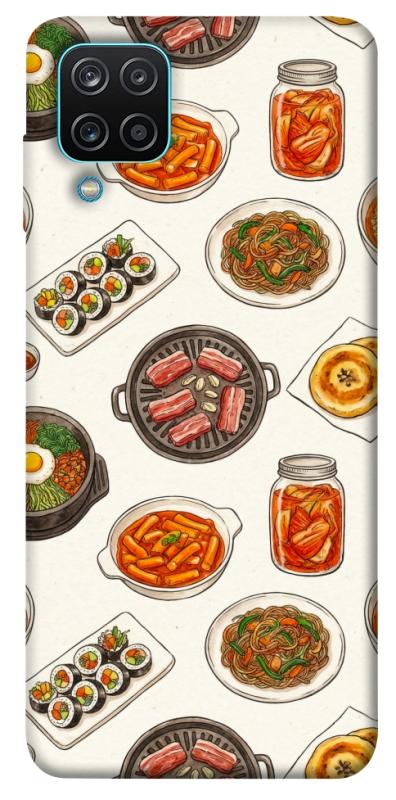 Чохол itsPrint Korean food для Samsung Galaxy A12, їжа, купити оптом з доставкою