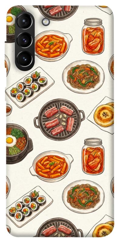 Чехол itsPrint Korean food для Samsung Galaxy S21+, еда, купить оптом с доставкой
