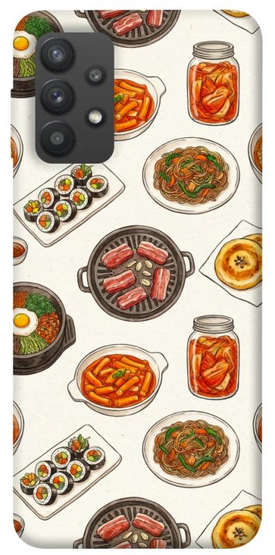 Чехол itsPrint Korean food для Samsung Galaxy A32 (A325F) 4G, еда, купить оптом с доставкой