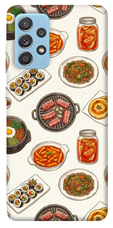 Чехол itsPrint Korean food для Samsung Galaxy A52 4G / A52 5G, еда, купить оптом с доставкой