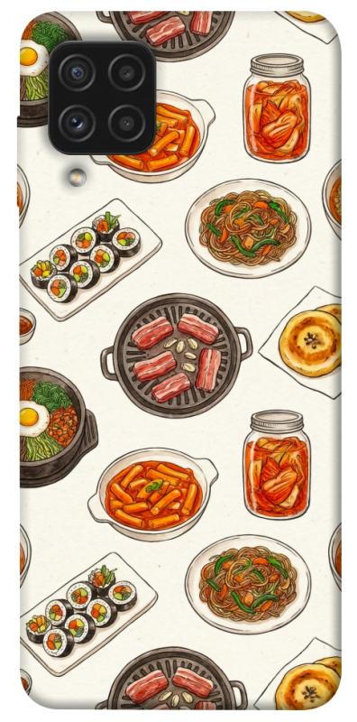 Чехол itsPrint Korean food для Samsung Galaxy A22 4G, еда, купить оптом с доставкой