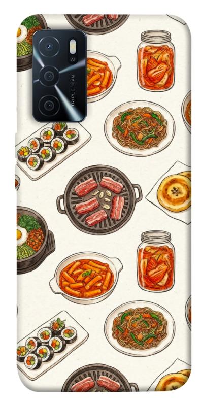 Чохол itsPrint Korean food для Oppo A16s / A16, їжа, купити оптом з доставкою