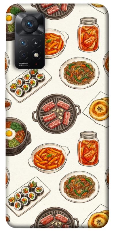 Чехол itsPrint Korean food для Xiaomi Redmi Note 11 Pro 4G/5G, еда, купить оптом с доставкой