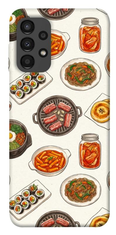 Чехол itsPrint Korean food для Samsung Galaxy A13 4G, еда, купить оптом с доставкой