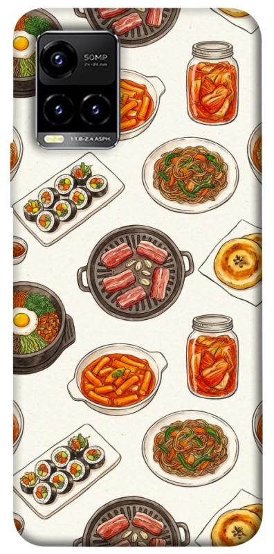 Чехол itsPrint Korean food для Vivo Y21 / Y33s, еда, купить оптом с доставкой