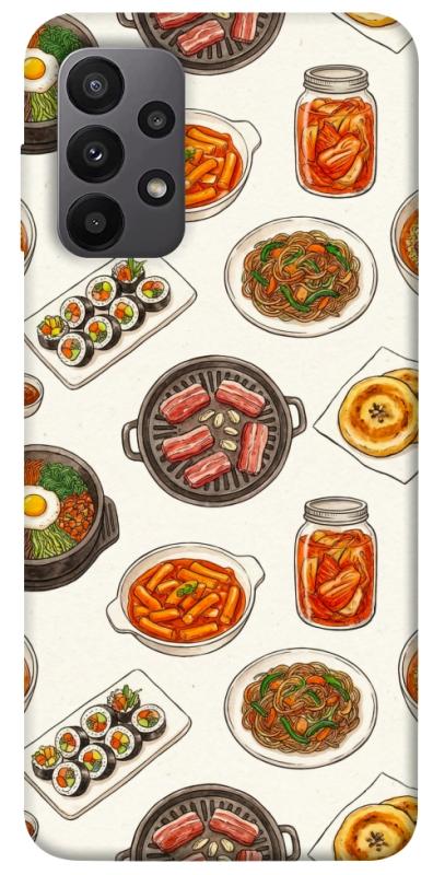 Чехол itsPrint Korean food для Samsung Galaxy A23 4G, еда, купить оптом с доставкой